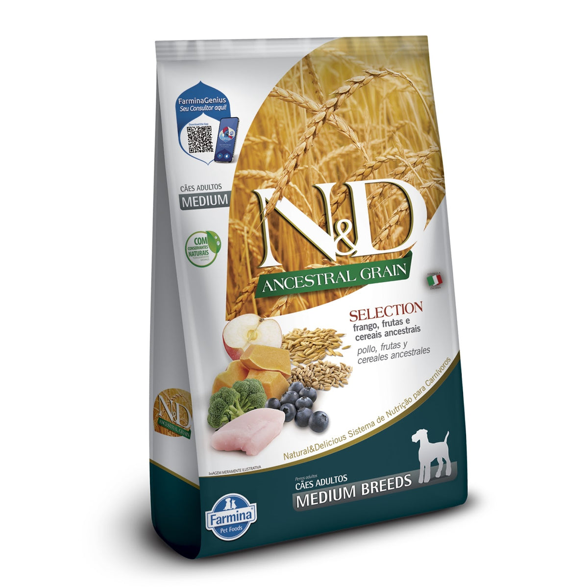 ND ANCES SELECT CAN ADT MEDIUM 15KG
