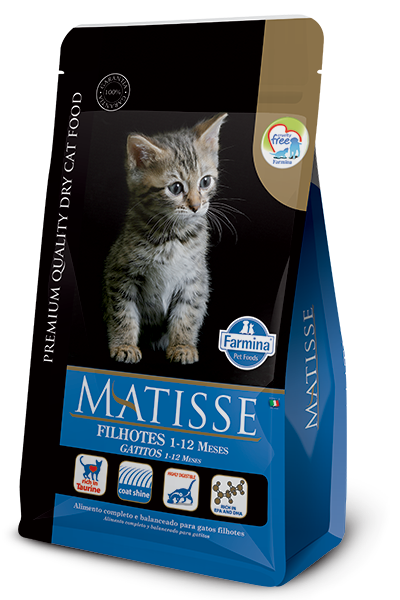 Matisse para Gatos Filhotes de Todas as Raças Sabor Frango e Arroz 800g